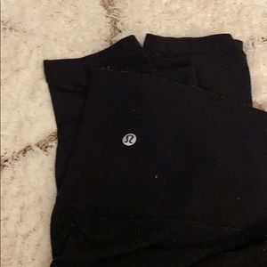 black align lululemon leggings